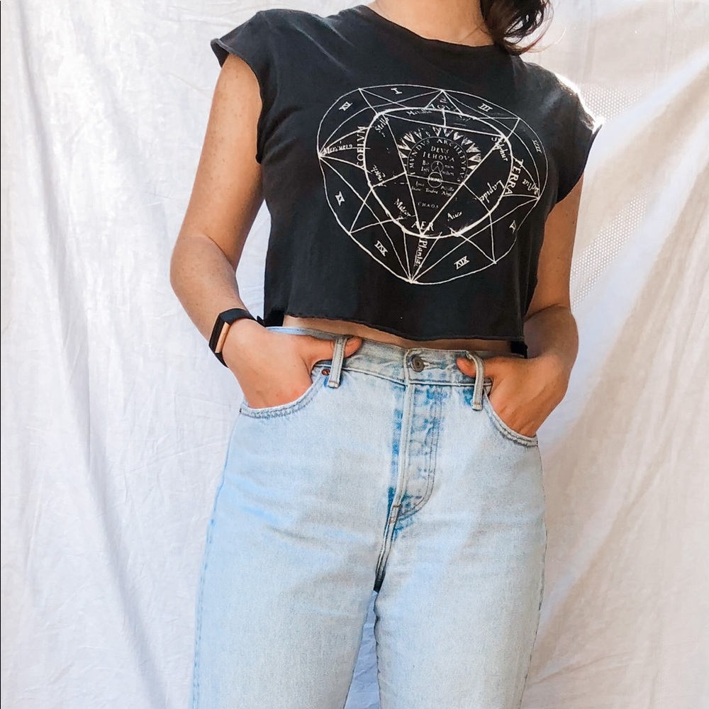 JGalt Compass Crop Top